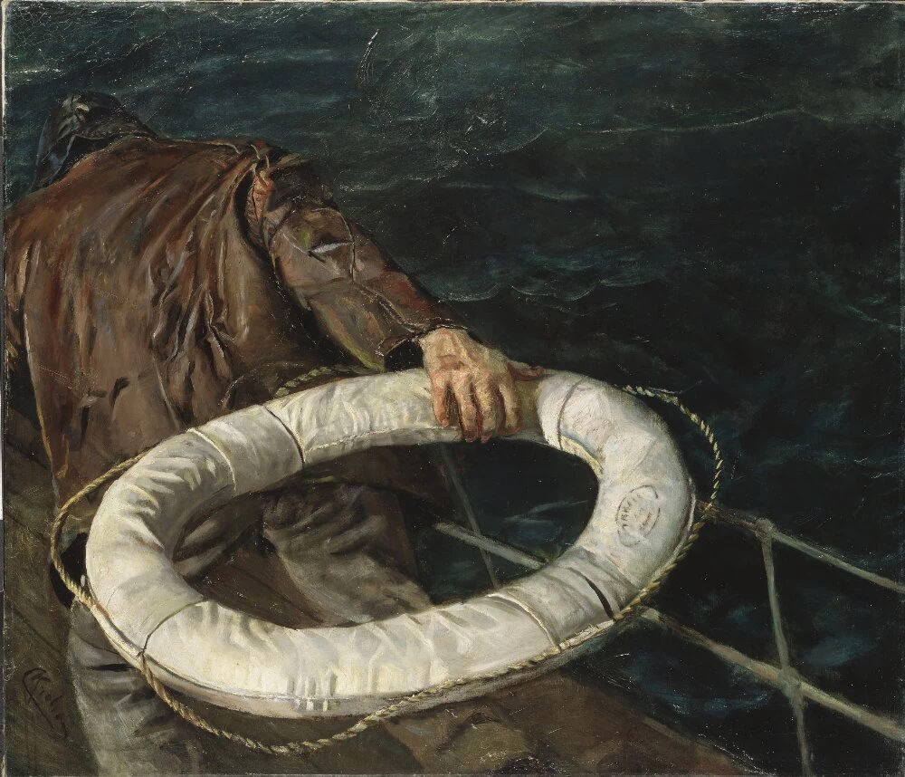 Uomo in mare - Nationalmuseum, Stoccolma